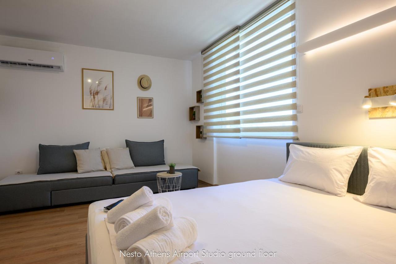Ferienwohnung Nesto Athens Airport Zen Spáta Exterior foto