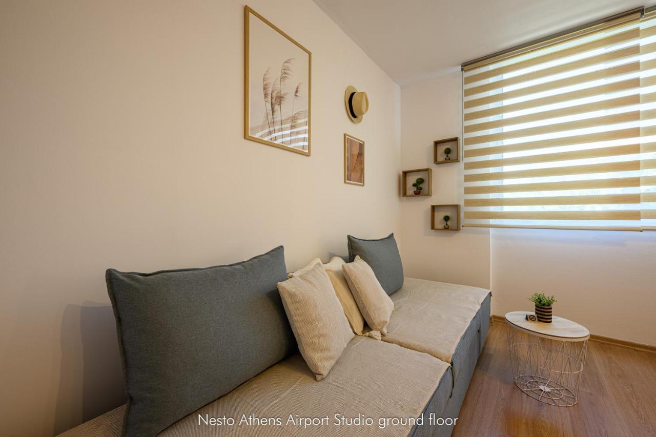 Ferienwohnung Nesto Athens Airport Zen Spáta Exterior foto