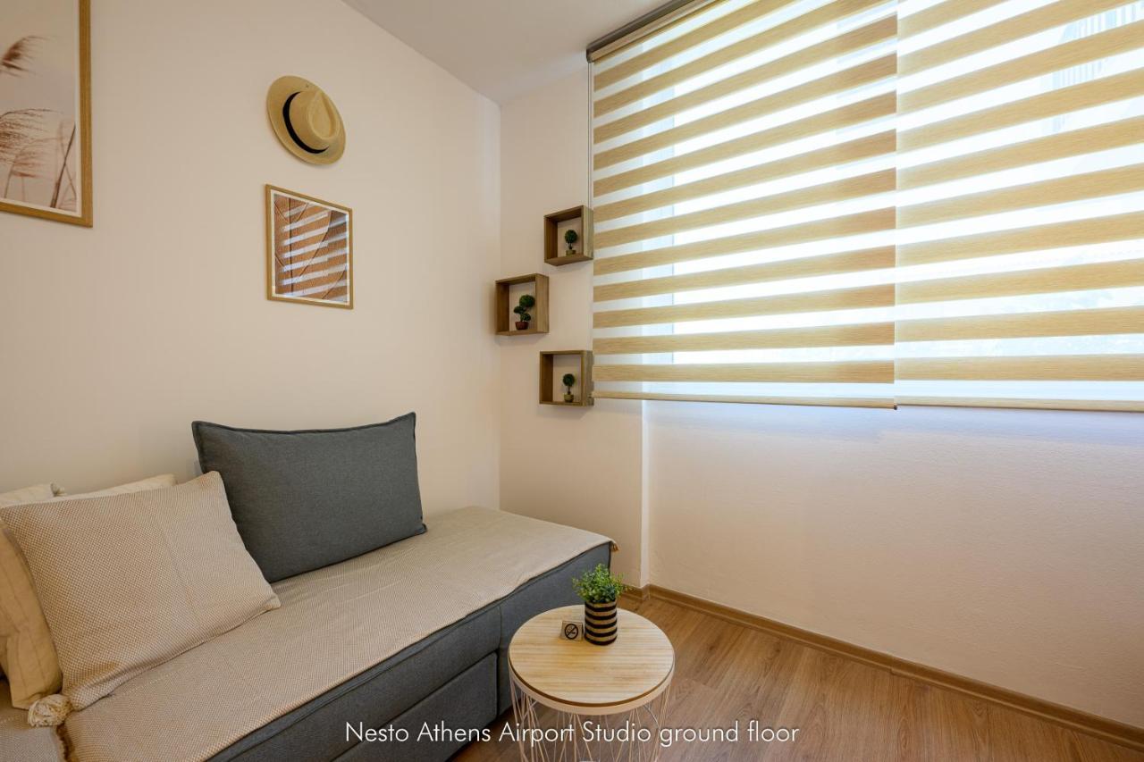 Ferienwohnung Nesto Athens Airport Zen Spáta Exterior foto