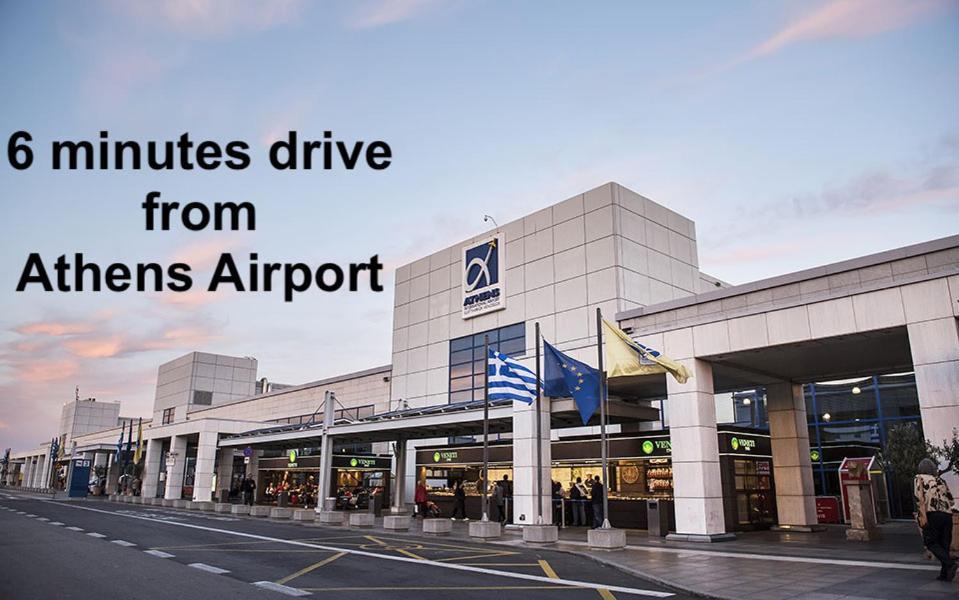 Ferienwohnung Nesto Athens Airport Zen Spáta Exterior foto